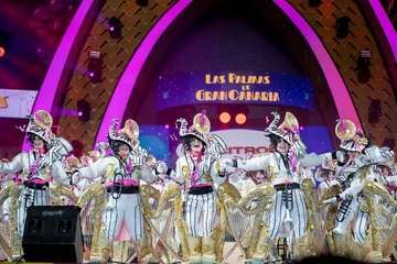 Final del concurso de murgas del Carnaval capitalino de 2019 (Foto TA)